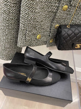 Load image into Gallery viewer, Chanel Sling Back 0.8 Inches Black