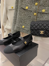 Load image into Gallery viewer, Chanel Sling Back 0.8 Inches Black