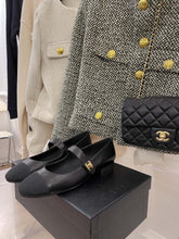 Load image into Gallery viewer, Chanel Sling Back 0.8 Inches Black