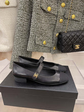 Load image into Gallery viewer, Chanel Sling Back 0.8 Inches Black