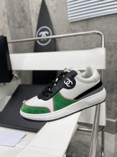 Load image into Gallery viewer, Chanel Trainers Sneakers White/Green