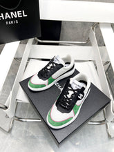 Load image into Gallery viewer, Chanel Trainers Sneakers White/Green