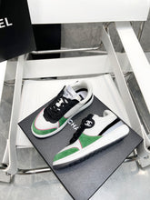 Load image into Gallery viewer, Chanel Trainers Sneakers White/Green