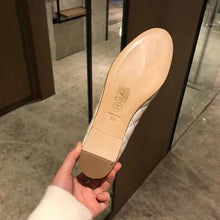 Load image into Gallery viewer, Chanel Women Ballerinas in Aged Calfskin Leather-Beige
