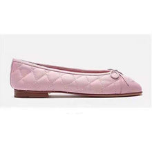 Load image into Gallery viewer, Chanel Women Ballerinas in Aged Calfskin Leather-Pink