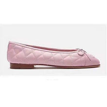 Load image into Gallery viewer, Chanel Women Ballerinas in Aged Calfskin Leather-Pink