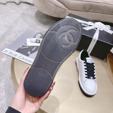 Load image into Gallery viewer, Chanel Women Calfskin Letter Flat Lace Up Runner Trainer Sneakers