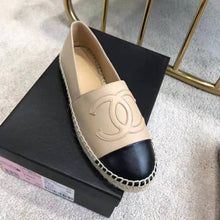 Load image into Gallery viewer, Chanel Women Espadrilles in Lambskin Leather-Beige
