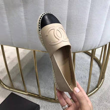 Load image into Gallery viewer, Chanel Women Espadrilles in Lambskin Leather-Beige