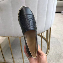 Load image into Gallery viewer, Chanel Women Espadrilles in Lambskin Leather-Black