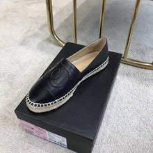 Load image into Gallery viewer, Chanel Women Espadrilles in Lambskin Leather-Black