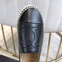 Load image into Gallery viewer, Chanel Women Espadrilles in Lambskin Leather-Black