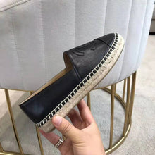 Load image into Gallery viewer, Chanel Women Espadrilles in Lambskin Leather-Black