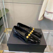 Load image into Gallery viewer, Chanel Women Loafers Patent Calfskin 1.5 cm Heel-Black
