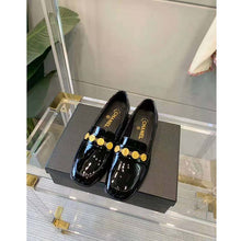 Load image into Gallery viewer, Chanel Women Loafers Patent Calfskin 1.5 cm Heel-Black