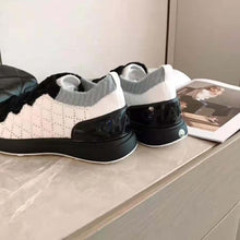 Load image into Gallery viewer, Chanel Women Mixed Fibers Sneakers 1cm Heel-Black