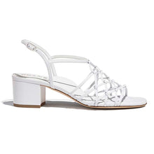 Load image into Gallery viewer, Chanel Women Sandals Lambskin White 5 cm Heel