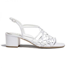 Load image into Gallery viewer, Chanel Women Sandals Lambskin White 5 cm Heel