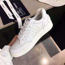 Load image into Gallery viewer, Chanel Women Sneakers Calfskin White