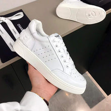 Load image into Gallery viewer, Chanel Women Sneakers Calfskin White