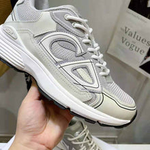 Load image into Gallery viewer, Dior Men B30 Sneaker Olive Mesh and Cream Technical Fabric