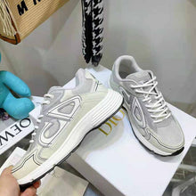Load image into Gallery viewer, Dior Men B30 Sneaker Olive Mesh and Cream Technical Fabric