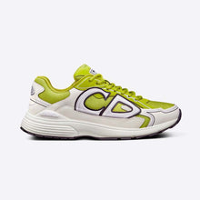 Load image into Gallery viewer, Dior Men B30 Sneaker Yellow Mesh and White Technical Fabric