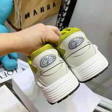 Load image into Gallery viewer, Dior Men B30 Sneaker Yellow Mesh and White Technical Fabric
