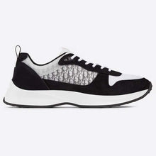 Load image into Gallery viewer, Dior Unisex B25 Runner Sneaker Black Dior Oblique Canvas and Suede