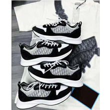 Load image into Gallery viewer, Dior Unisex B25 Runner Sneaker Black Dior Oblique Canvas and Suede