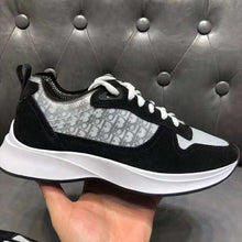 Load image into Gallery viewer, Dior Unisex B25 Runner Sneaker Black Dior Oblique Canvas and Suede