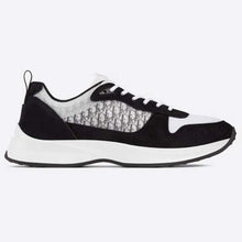 Load image into Gallery viewer, Dior Unisex B25 Runner Sneaker Black Dior Oblique Canvas and Suede