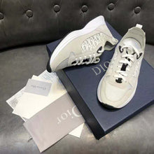 Load image into Gallery viewer, Dior Unisex B25 Runner Sneaker White Dior Oblique Canvas and Suede