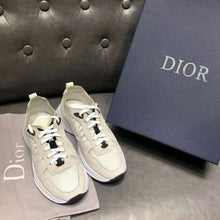 Load image into Gallery viewer, Dior Unisex B25 Runner Sneaker White Dior Oblique Canvas and Suede