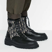 Load image into Gallery viewer, Dior Unisex Dior Explorer Ankle Boot Dior Oblique Jacquard Black Smooth Calfskin