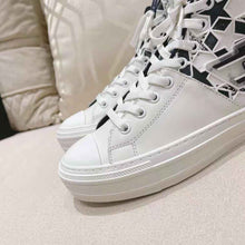 Load image into Gallery viewer, Dior Unisex Walk N Dior Star Sneaker Blue and White Calfskin and Technical Fabric