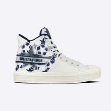 Load image into Gallery viewer, Dior Unisex Walk N Dior Star Sneaker Blue and White Calfskin and Technical Fabric