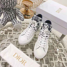 Load image into Gallery viewer, Dior Unisex Walk N Dior Star Sneaker Blue and White Calfskin and Technical Fabric