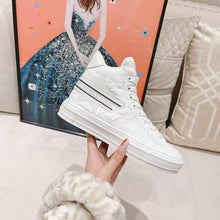 Load image into Gallery viewer, Dior Unisex Walk N Dior Star Sneaker White Dior Etoile Embossed Lambskin and Calfskin