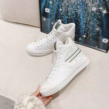 Load image into Gallery viewer, Dior Unisex Walk N Dior Star Sneaker White Dior Etoile Embossed Lambskin and Calfskin