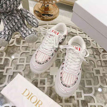 Load image into Gallery viewer, Dior Women Addict Sneaker White Calfskin and Technical Fabric