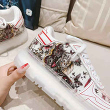 Load image into Gallery viewer, Dior Women Addict Sneaker White Calfskin and Technical Fabric