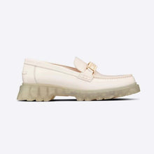 Load image into Gallery viewer, Dior Women Code Loafer White Brushed Calfskin