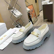Load image into Gallery viewer, Dior Women Code Loafer White Brushed Calfskin
