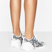 Load image into Gallery viewer, Dior Women D-Connect Sneaker Dior Zodiac Printed Technical Fabric