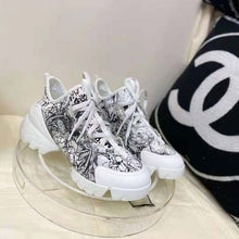 Load image into Gallery viewer, Dior Women D-Connect Sneaker Dior Zodiac Printed Technical Fabric