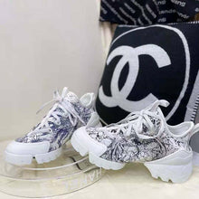 Load image into Gallery viewer, Dior Women D-Connect Sneaker Dior Zodiac Printed Technical Fabric