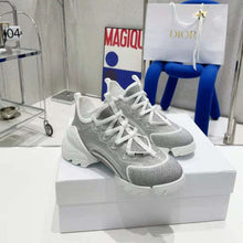 Load image into Gallery viewer, Dior Women D-Connect Sneaker Silver-Tone Laminated Mesh