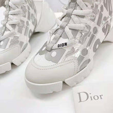 Load image into Gallery viewer, Dior Women D-connect Sneaker White Dior Spatial Printed Reflective Technical Fabric