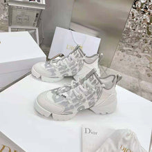 Load image into Gallery viewer, Dior Women D-connect Sneaker White Dior Spatial Printed Reflective Technical Fabric
